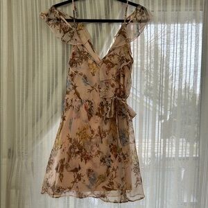 Floral Wrap Dress